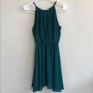 Dark Green Cocktail Dress